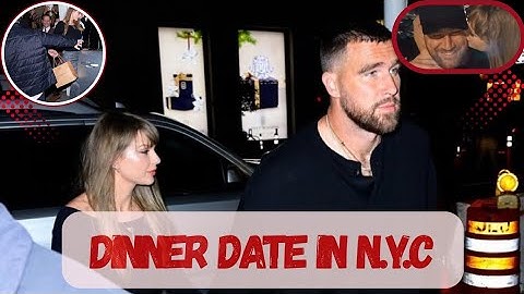 Taylor Swift and Travis Kelce hold hands on NYC date night