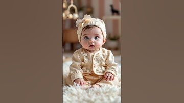Thumbnail of baby saying papa for first time #ai #cute #funnybaby #baby #babyvideos #viralvideo