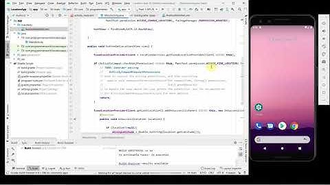 How to get device last location (using GPS/ Network) without using Map Layout in your Android App?
