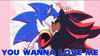 You Wanna Love Me ❤️🎶 (Sonadow comic dub)