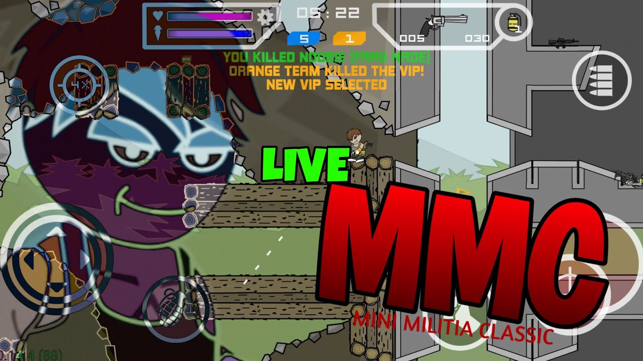 MINI MILITIA CLASSIC LIVE HINDI STREAM
