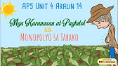 Featured image of post Monopolyo Sa Tabako Drawing Easy Aralin 2 ang pangkabuhayan sa pamamahala ng mga espanyol