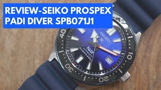 The Seiko Prospex Padi Diver - Ref SPB071J1 - YouTube