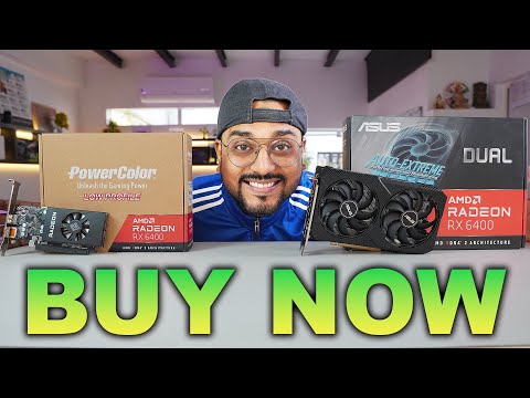 BEST CHEAPEST GRAPHICS CARD for GAMING. ASUS Dual RX 6400 and PowerColor RX 6400 Low Profile.