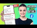 How to Check Facebook Login Details