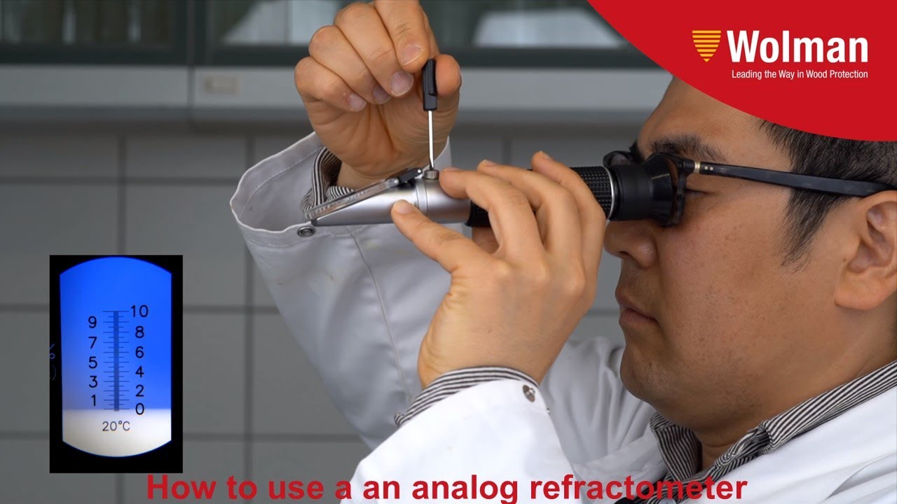 How to use an analog refractometer YouTube