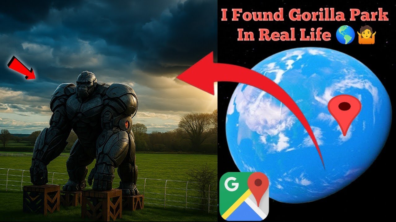 I Found Gorilla Park 🏞️ On Google maps 