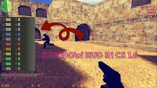 rainbow hud in cs 1.6
