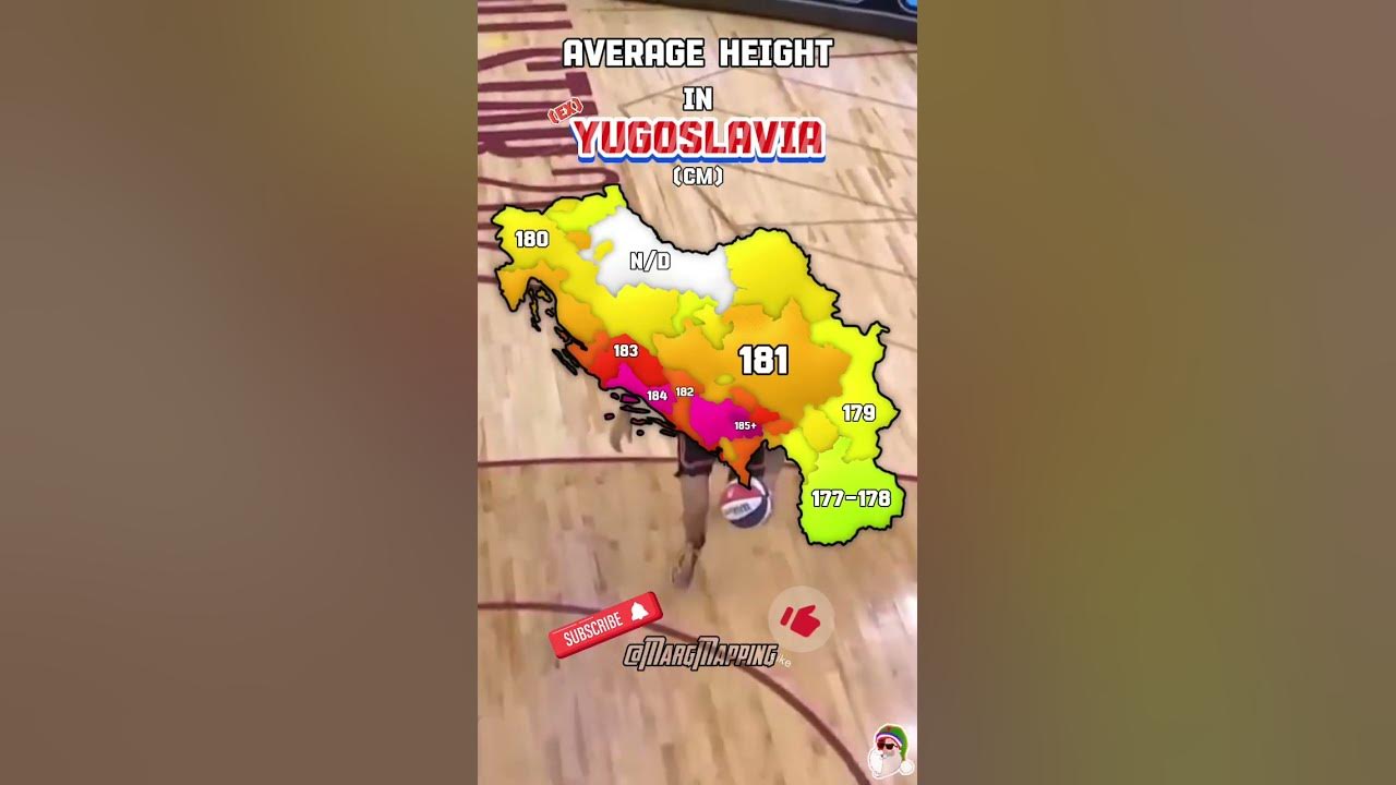 Map of average height in yugoslavia mapping geotube yugoslavia 