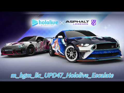 Asphalt Legends OST - Update 47 - IRyS - Escalate (Instrumental)