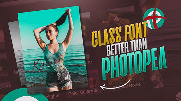HD Quality Glass Font better than Photopea | Glass Font Editing.