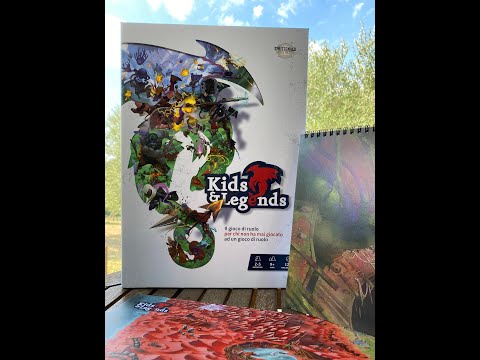 Kids & Legends - Unboxing - Asmodee Italia - Gioco di ruolo