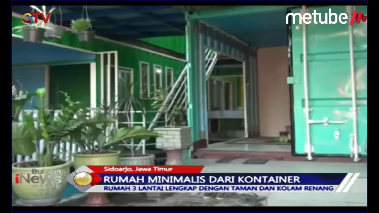 Kreatif Tangan Iwan Setiawan Sulap Kontainer Jadi Rumah Minimalis