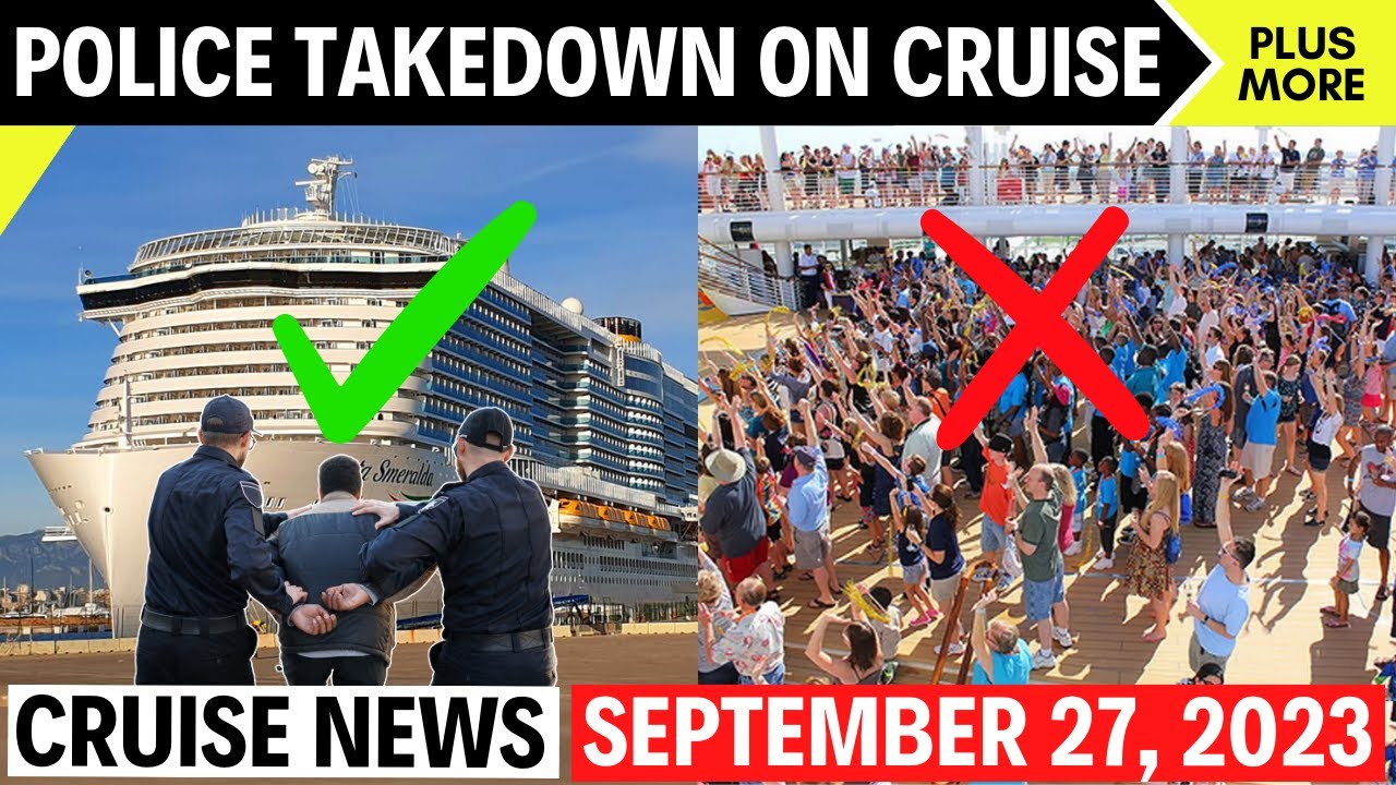 🚨CRUISE PASSENGER ARRESTED at Sea in Police Operation
