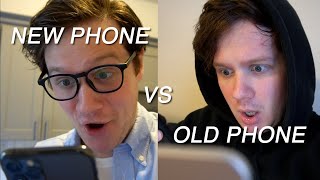 Having a new phone vs having a old phone Resimi