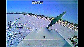 My Maiden FPV Flight - Apprentice S 15e - Benton Lake, Cologne, Minnesota - February 1st 2014