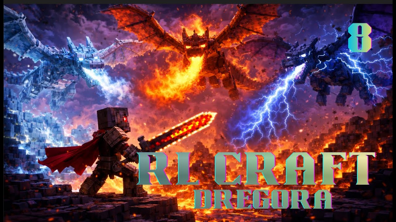 Rege R Craft This Dragon Fight Changed Everything… | RL Craft Dregora EP 8 - YouTube