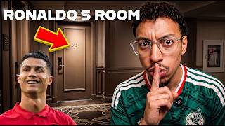 I STREAMED OUTSIDE CRISTIANO RONALDO’S HOTEL ROOM!