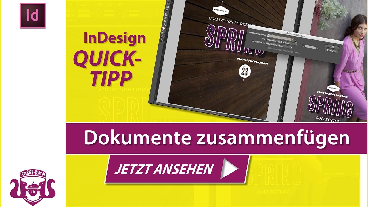 Update Mehrere Dokumente zusammenfügen // InDesign QUICK-TIPP