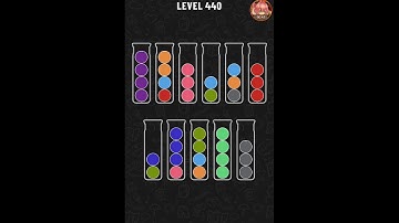 Ball sort Puzzle level 440