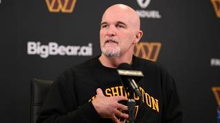 Live Dan Quinn Speaks At Commanders Camp