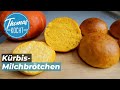 Kürbis-Milchbrötchen, so unglaublich gut, dass ihr euch verlieben werdet!