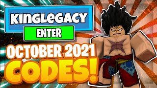 *OCTOBER 2021* KING LEGACY CODES ALL NEW UPDATE OP CODES Roblox King Legacy Codes