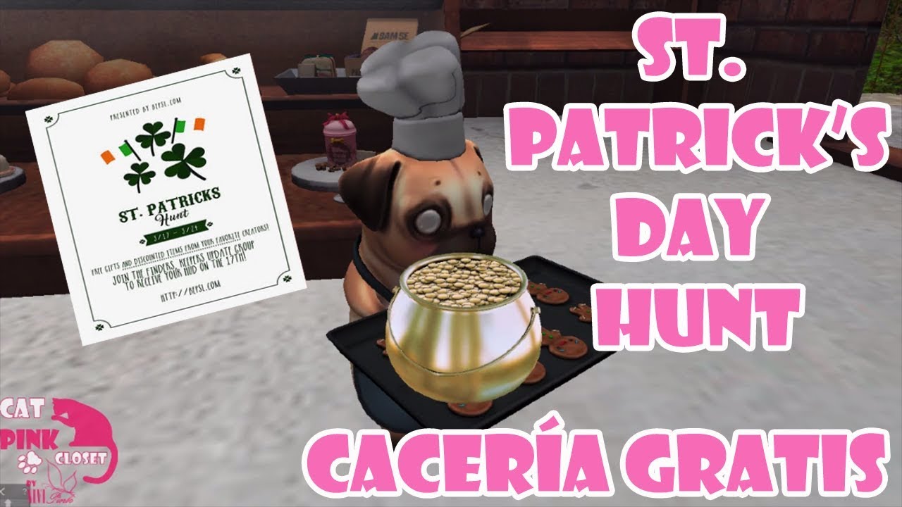 hunter pence ST. PATRICK'S DAY HUNT | GIFTS | SECOND LIFE