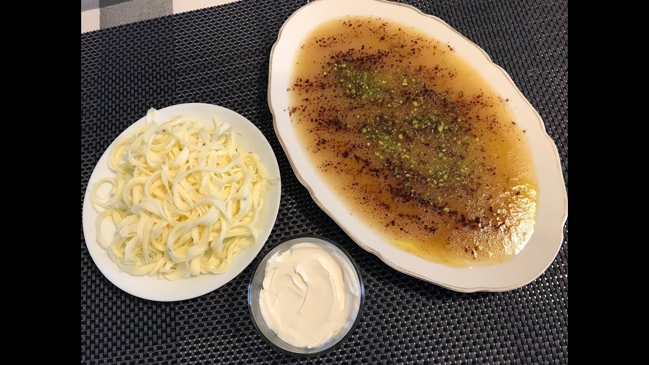 How to make Mamounia-Aleppo Mamouniya -Mamouniya recipe-مامونية