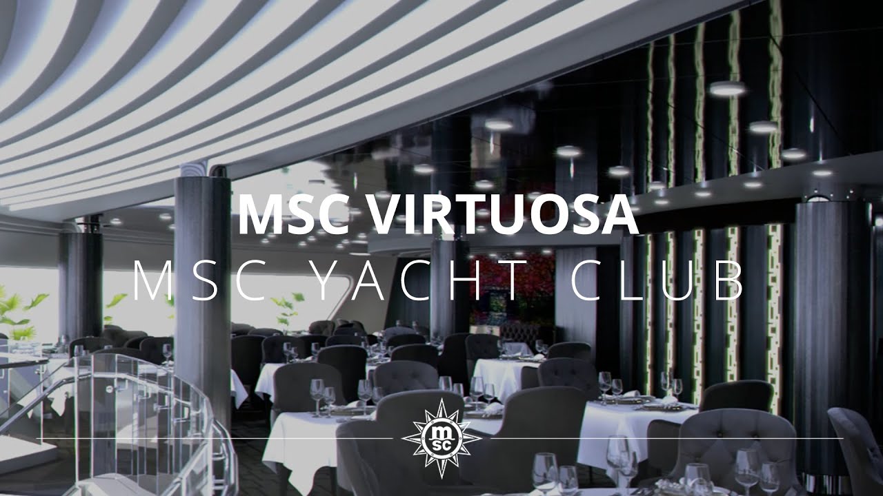 msc virtuosa yacht club restaurant