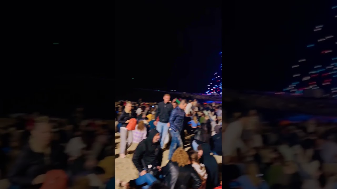 🇪🇸 Световое шоу La Mercè Drone (500) 2025 Барселона 