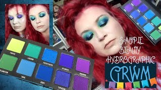 Sample Beauty Hydrographic Palette GRWM