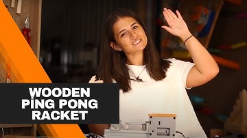 Wooden Ping Pong Racket Production with BenKit