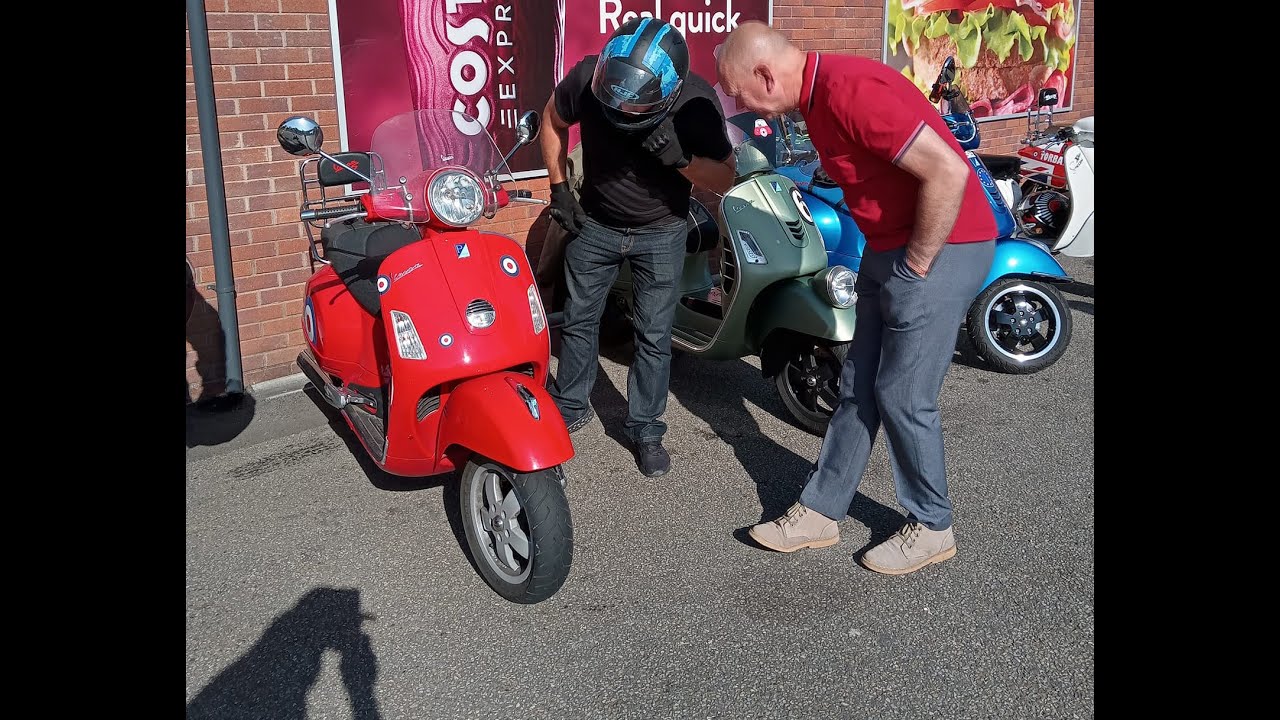 Torbay Mods Scooter Club Day Trip To Weymouth Scooter Rally YouTube