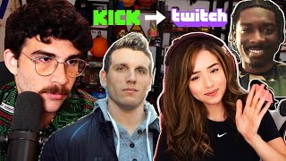 Rapid Fire News (Pokimane, BruceDropEmOff & Chris Distefano) | HasanAbi Reacts