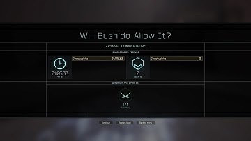 Ghostrunner 2: Will Bushido Allow It (01:05.33, no deaths)