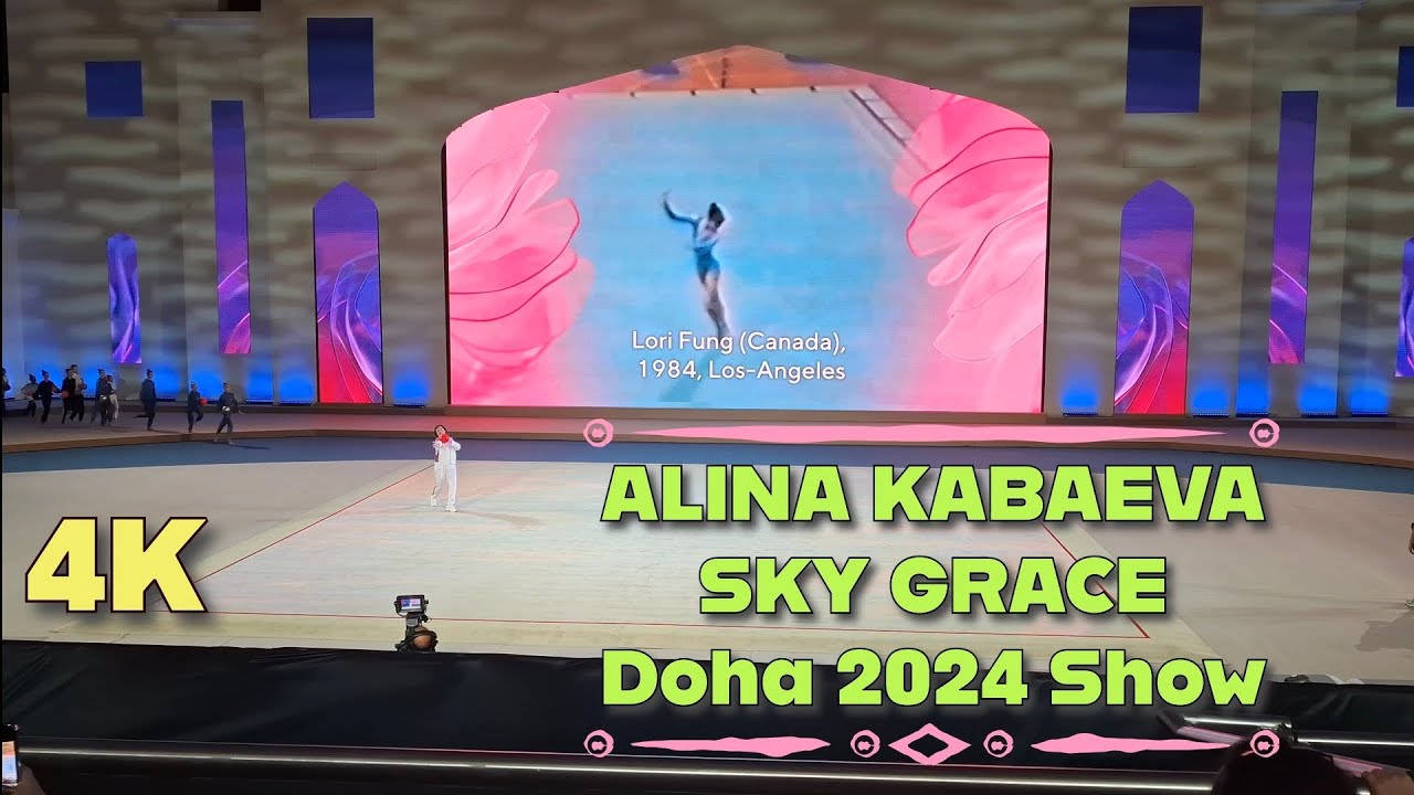 Alina Kabaeva Sky Grace 2024 Doha 4K video