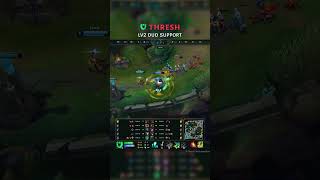 Thresh   Ezreal Lv2 DUO SUPPORT | TW Master Patch 26.17 #shorts