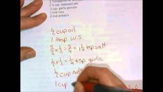 Recipe Conversions