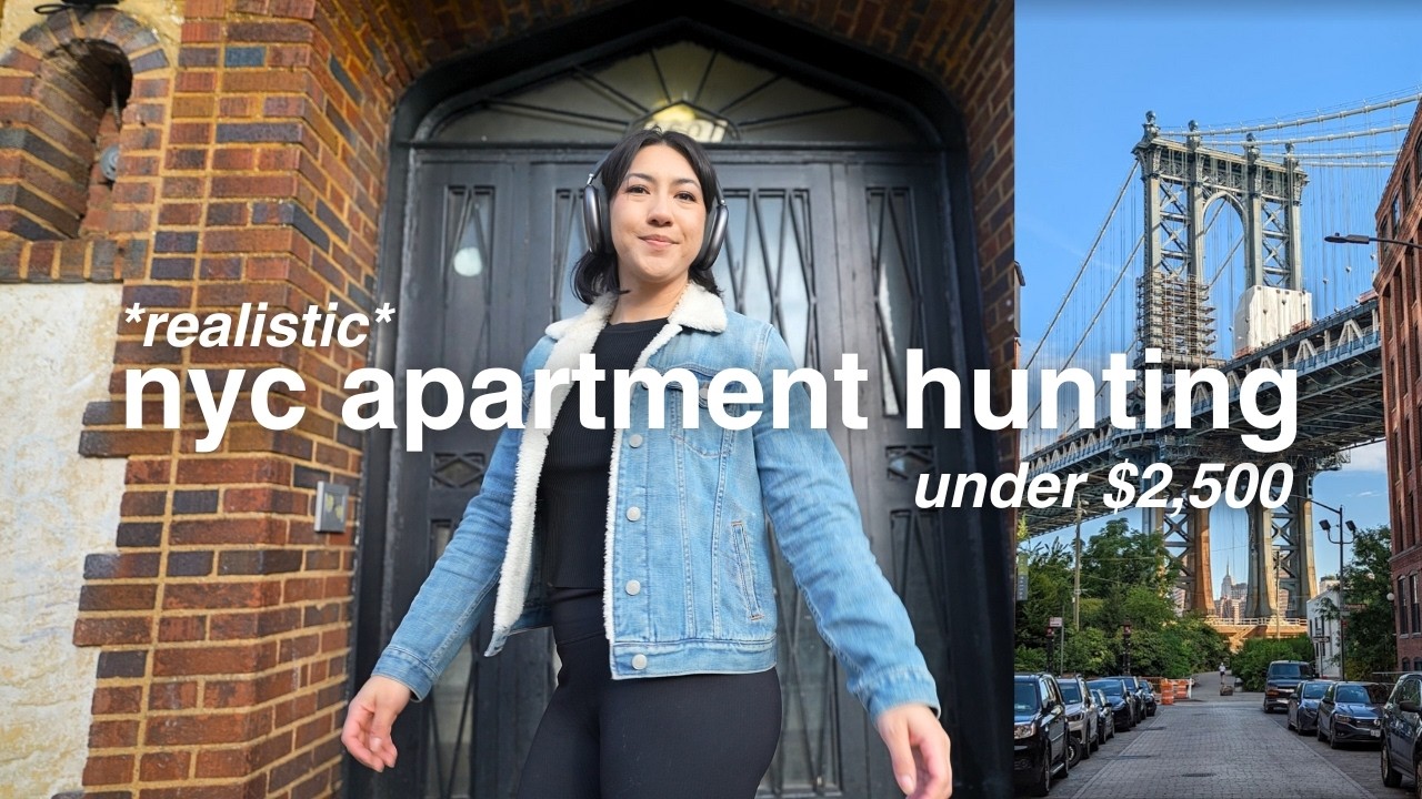 NYC apartment hunting 2025 | 7 apt tours w/ prices! (under $2500)