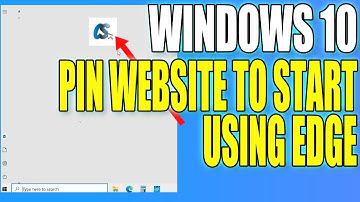 How To Pin A Website As A Tile To The Windows 10 Start Menu Using Microsoft Edge