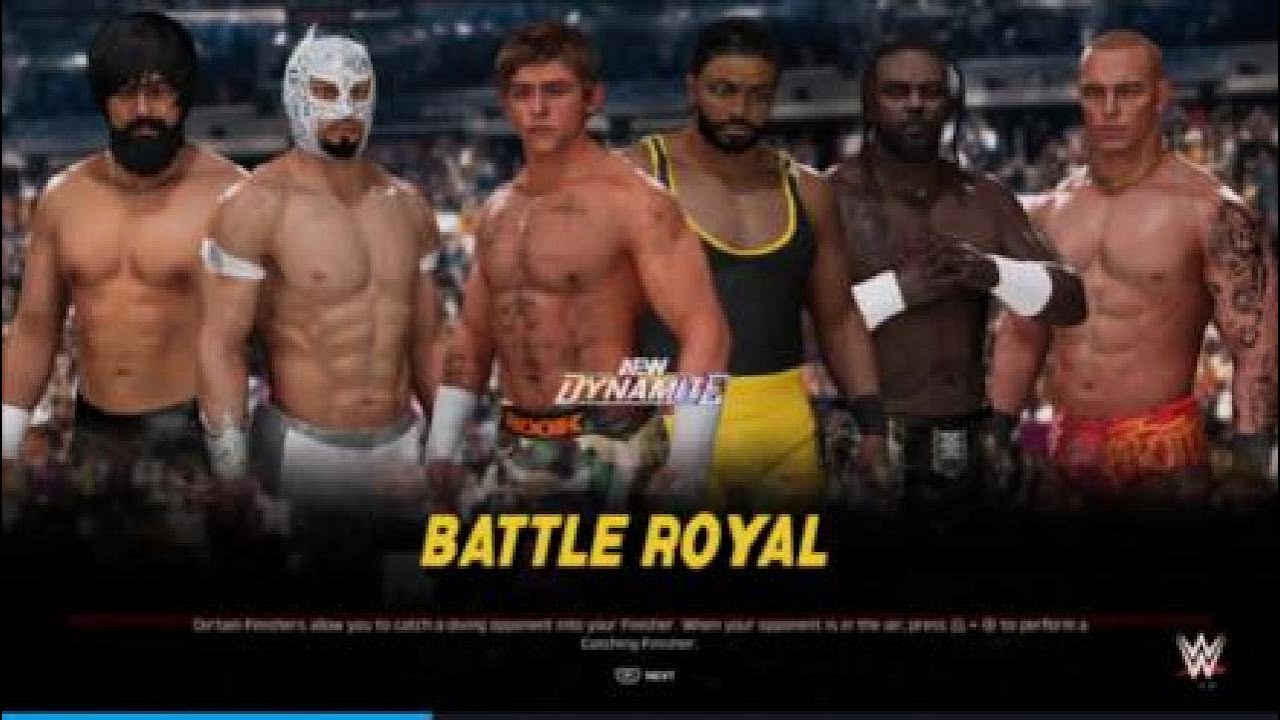 FCL Presents AEW Dynamite The AEW Diamond Ring Second Battle Royal 12/31/2025