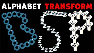 Alphabet Lore Snakes Transform Letters A-Z