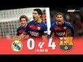 Real madrid 0 x 4 barcelona  la liga 1516 resumen y goles