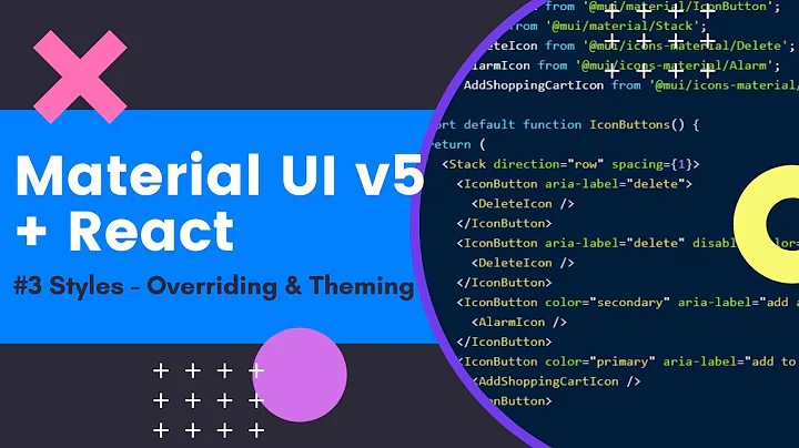 Material UI in React #3 - Styles - adding global theme and overriding default styles