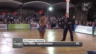 2015 WDSF PD World Cup LAT, Panteleev Nechkhaeva, RUS, Samba, DanceSport Total
