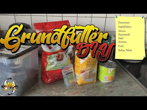 Video: Wie Man Karpfen-Grundfutter Herstellt