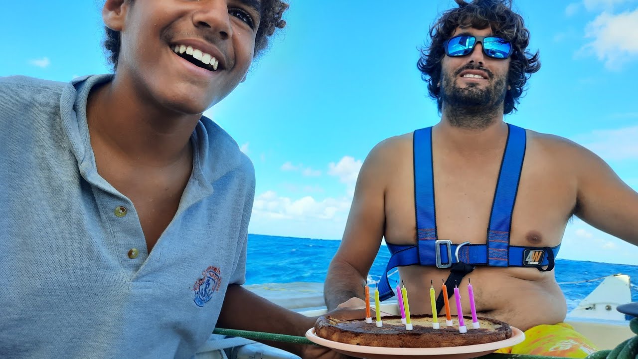 traversée de l'atlantique en voilier wharram J 17 l'arrivée