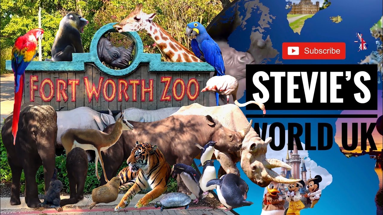 FORTWORTH ZOO TEXAS - FULL TOUR OF JUST SOME OF THE 7,000 NATIVE & EXOTIC ANIMALS