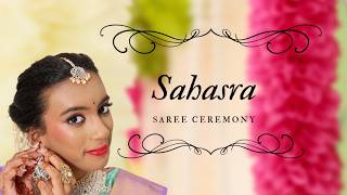 Sahasra Saree Ceremony Highlights | Dallas, TX | Clicks by MV